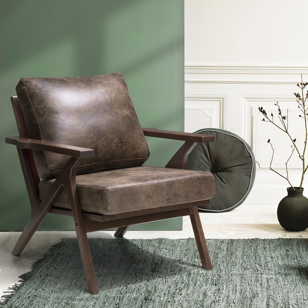 VredHom Accent Chair Living Room Mid Century Armchair