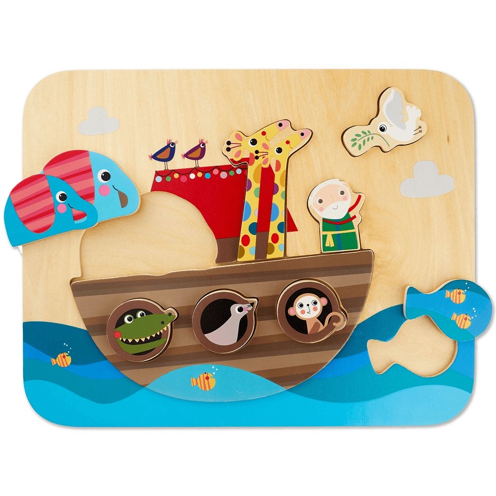 Hallmark  Noah's Ark 9-Piece Wood Puzzle