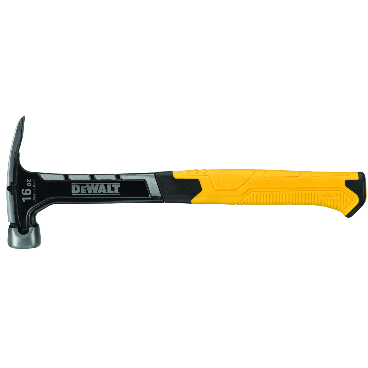 DW 16 oz Smooth Face Rip Claw Hammer 7-1/2 in. Steel Handle