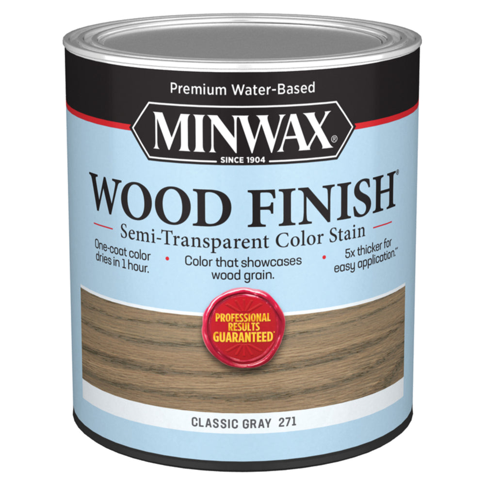 MINWAX WB ST STN GRY 1QT