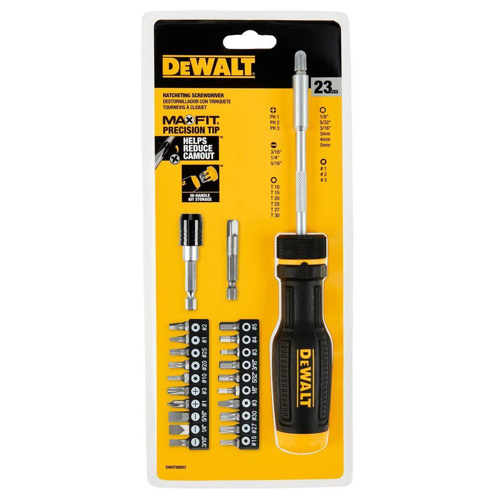 DW Multi-Bit Screwdriver Kit (23-Piece) DWHT68003