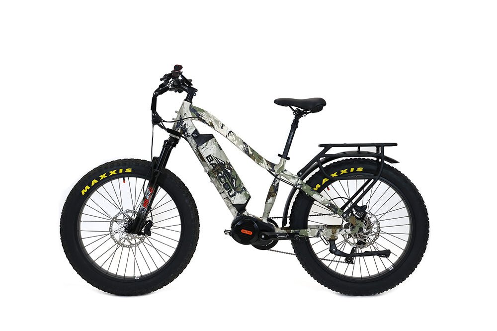 Bakcou Mule Elite Electric Hunting Bike Bafang Ultra Mid Drive Motor