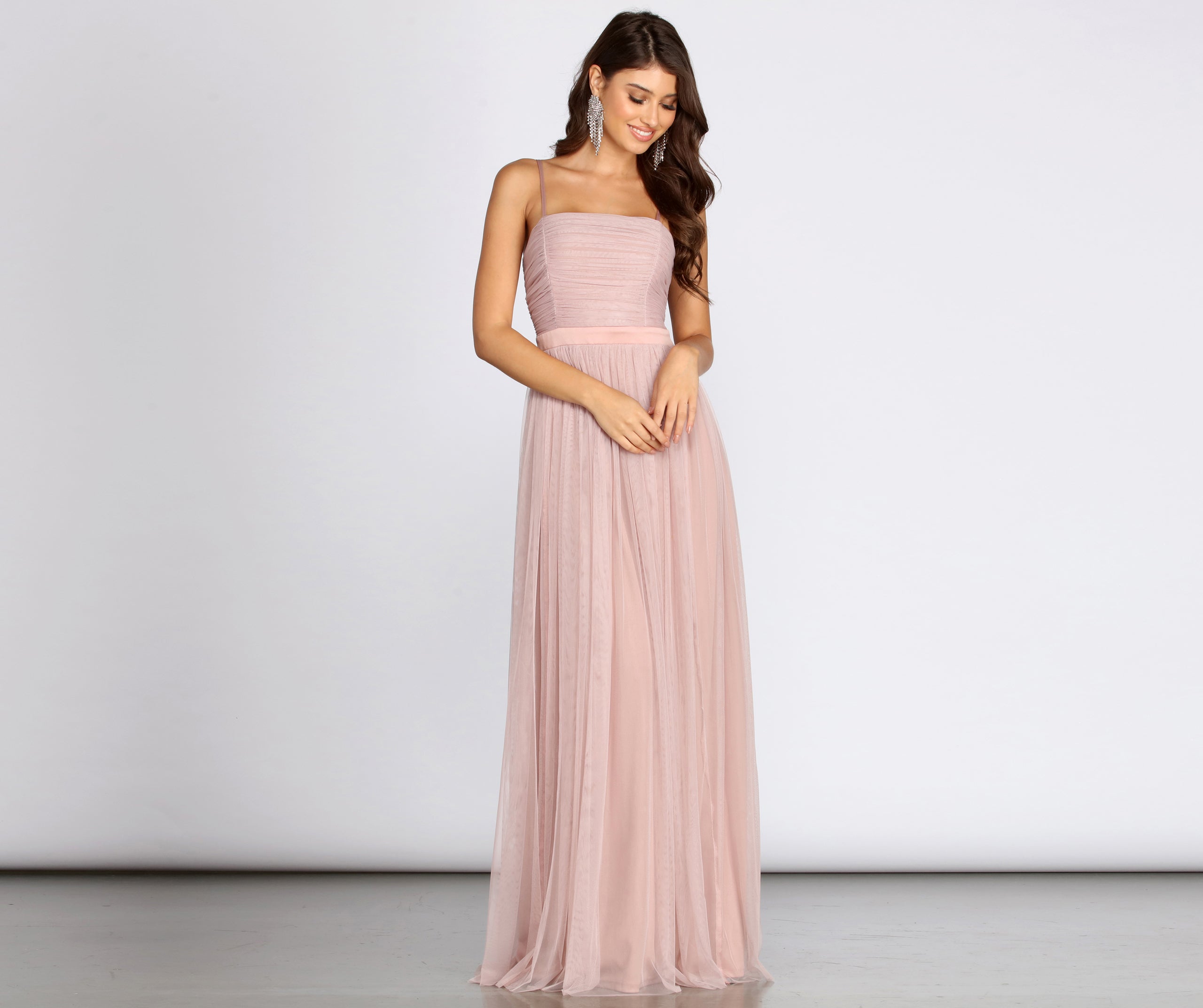 Sharlene Tulle A-line Gown