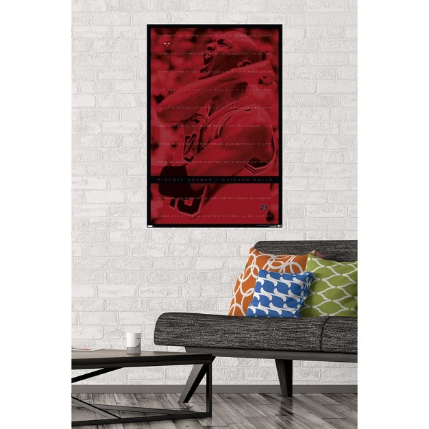 Trends International Michael Jordan Achievements Unframed Wall Poster Prints