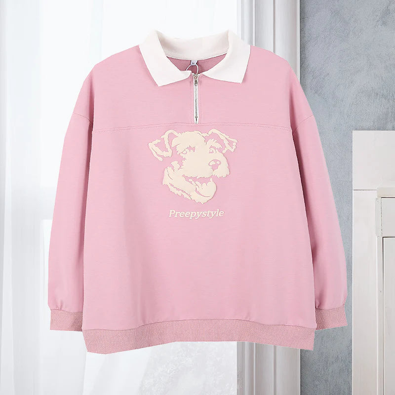 Dog Face Sweatshirt