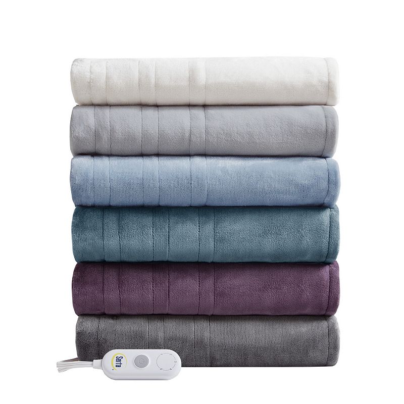 Serta? Plush Electric Heated Throw Blanket