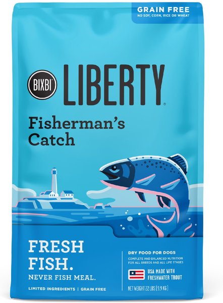 BIXBI Liberty Fisherman's Catch Grain-Free Dry Dog Food