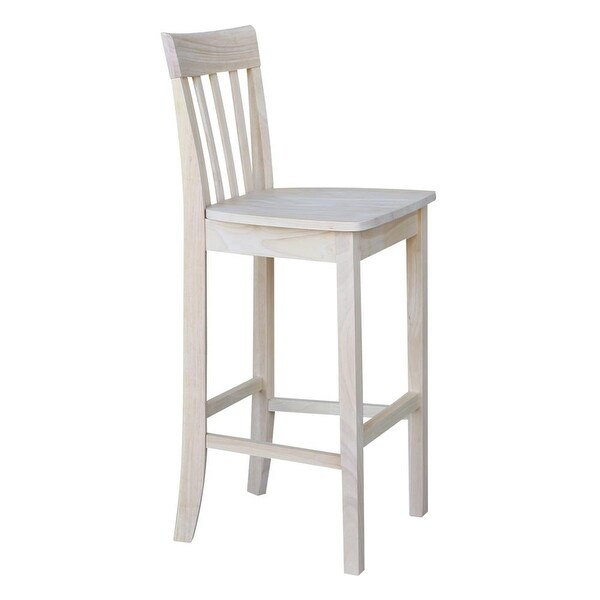 S-3013 Slatback Stool， 30