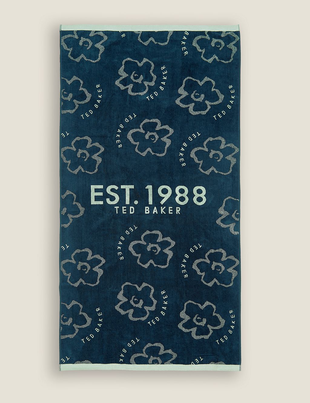 Pure Cotton Est 1988 Beach Towel