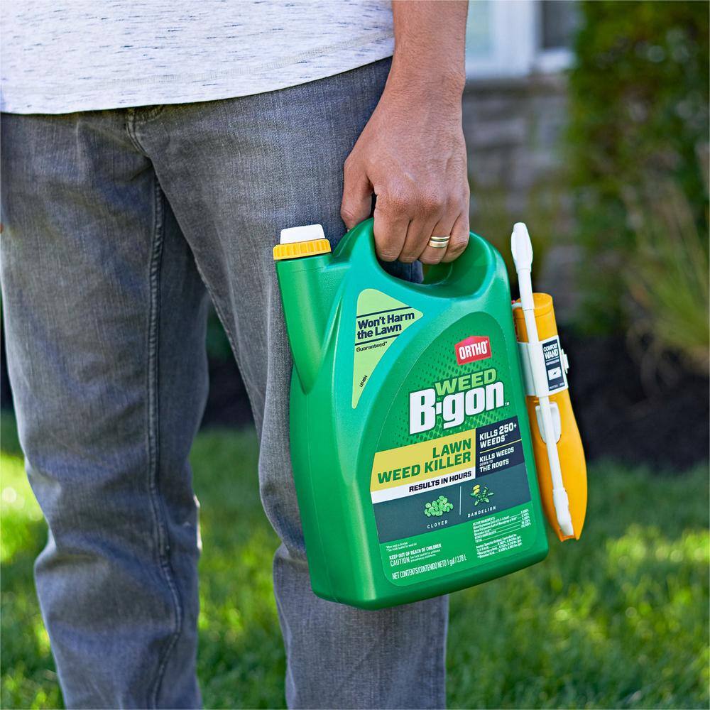 Ortho Weed B-gon 1 gal. Lawn Weed Killer Ready-To-Use with Comfort Wand 042441005