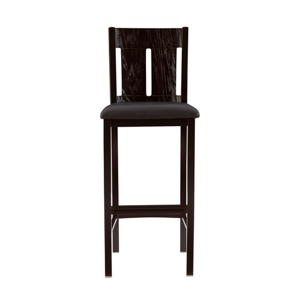 Soraya Black Metal Barstool