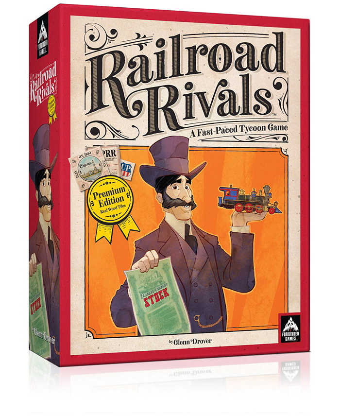 Forbidden Games Railroad Rivals Premium Edition Set  251 Piece