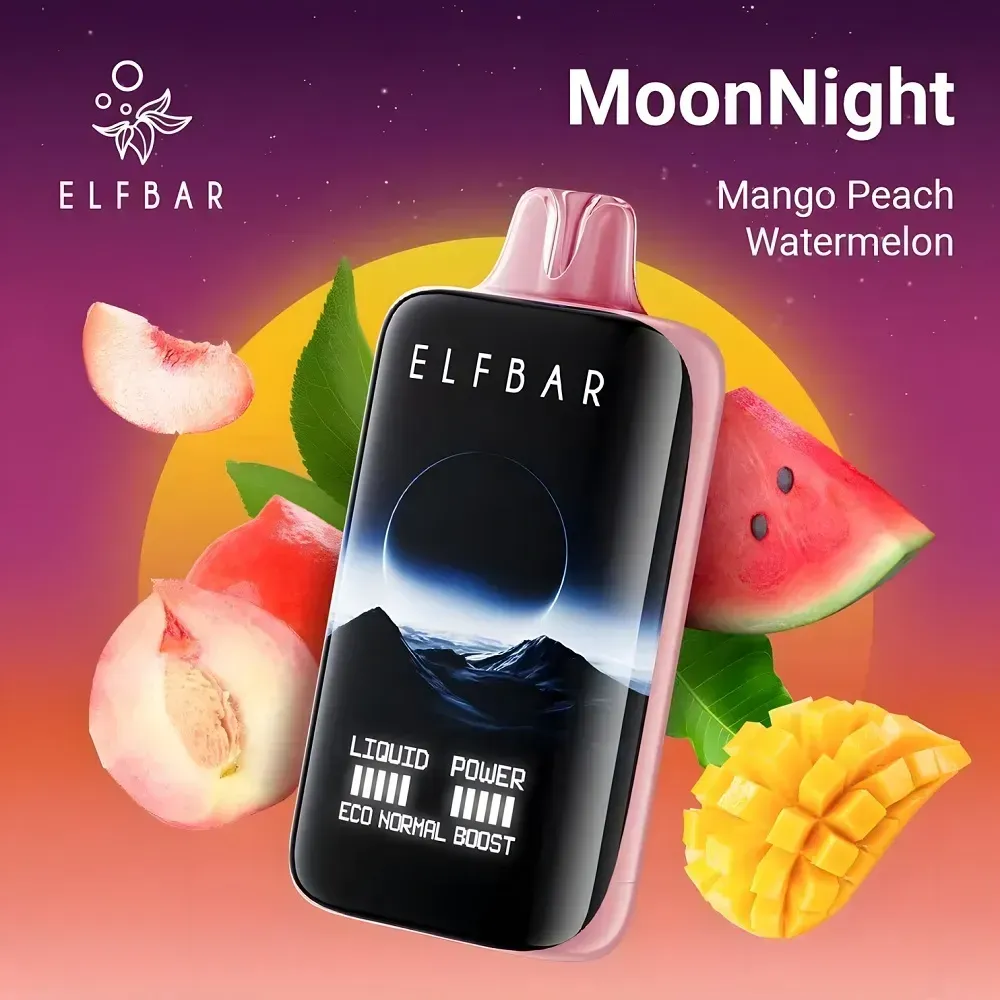 ⚡Elf Bar Moon Night 40000 – Ultra Long-Lasting Rechargeable Vape