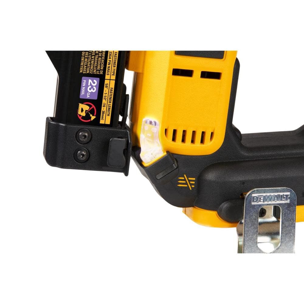 DEWALT ATOMIC Compact Series 20V MAX Pin Nailer 23 Gauge Kit DCN623D1 from DEWALT