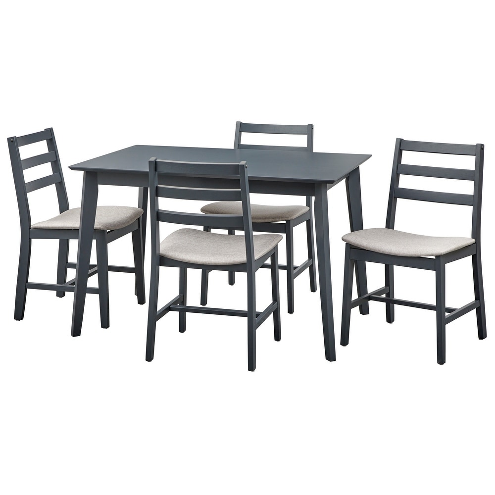 Simple Living Charlie Mid Century Rubberwood 5 piece Dining Set