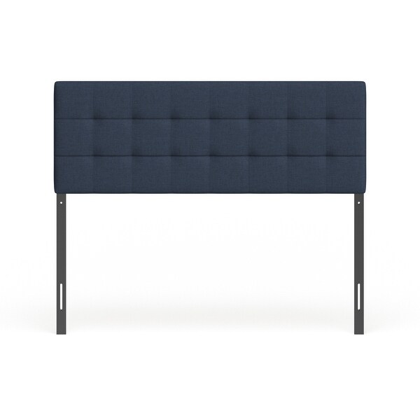 Porch and Den Tularosa Navy Upholstered Headboard - - 20340146