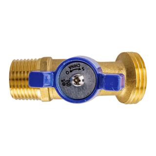 Everbilt 12 in. Brass MIP Hose Bibb Valve 102-353EB