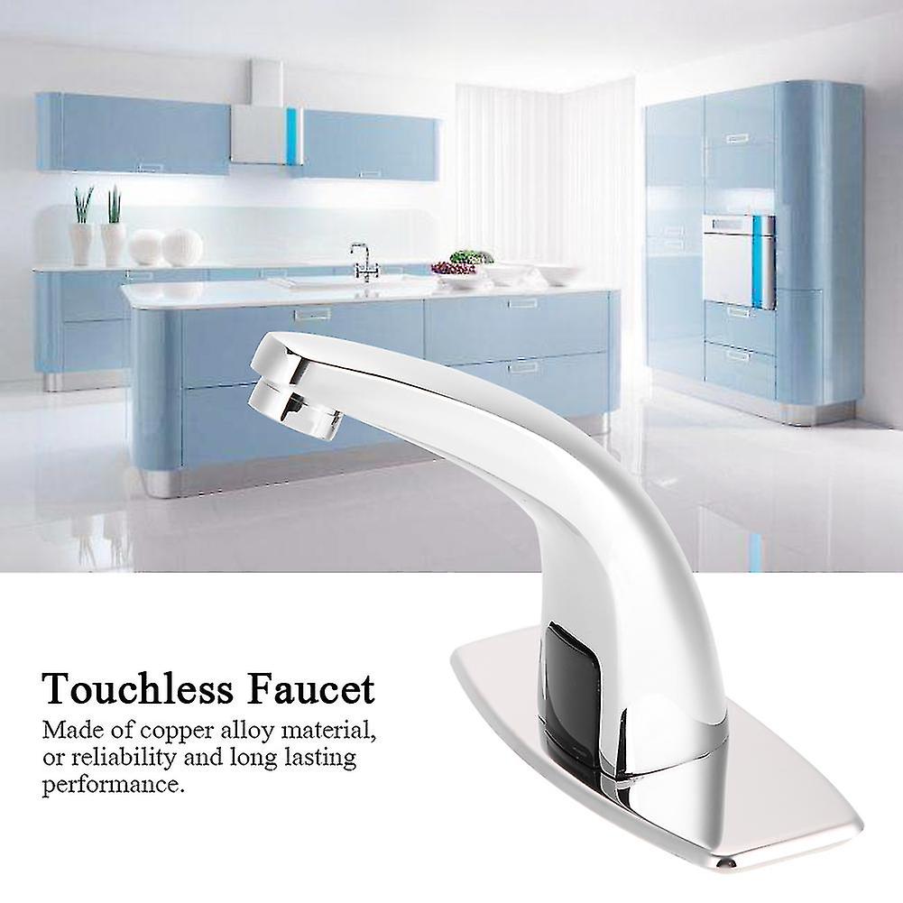 Electronic Automatic Sensor Touchless Sink Hands Free Hot and Cold Faucet Motion Activated