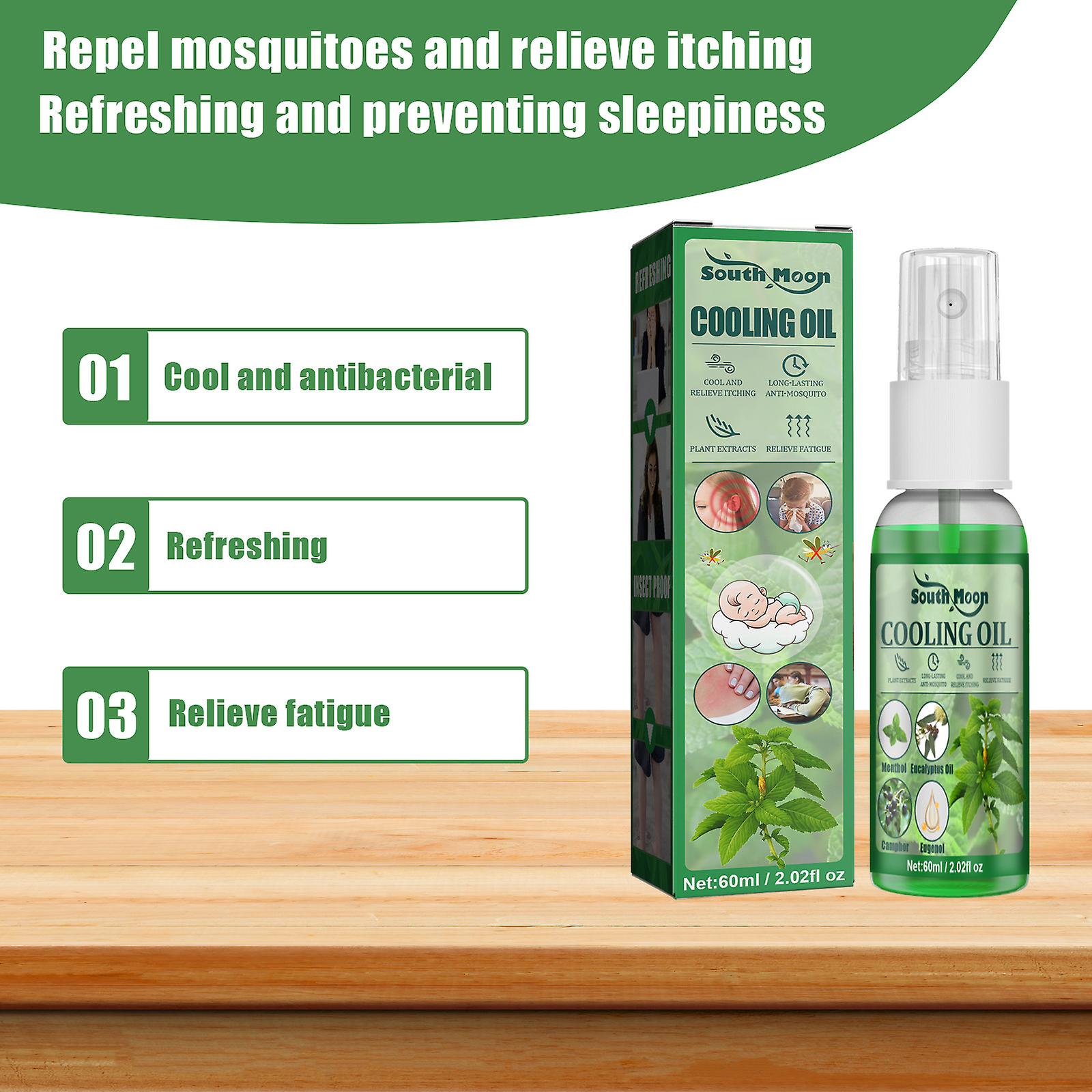 Wind Oil Essence Mosquito Repellent Spray Summer Anti-bite Repellent Mosquito Anti-itch Portable Refreshing Spray