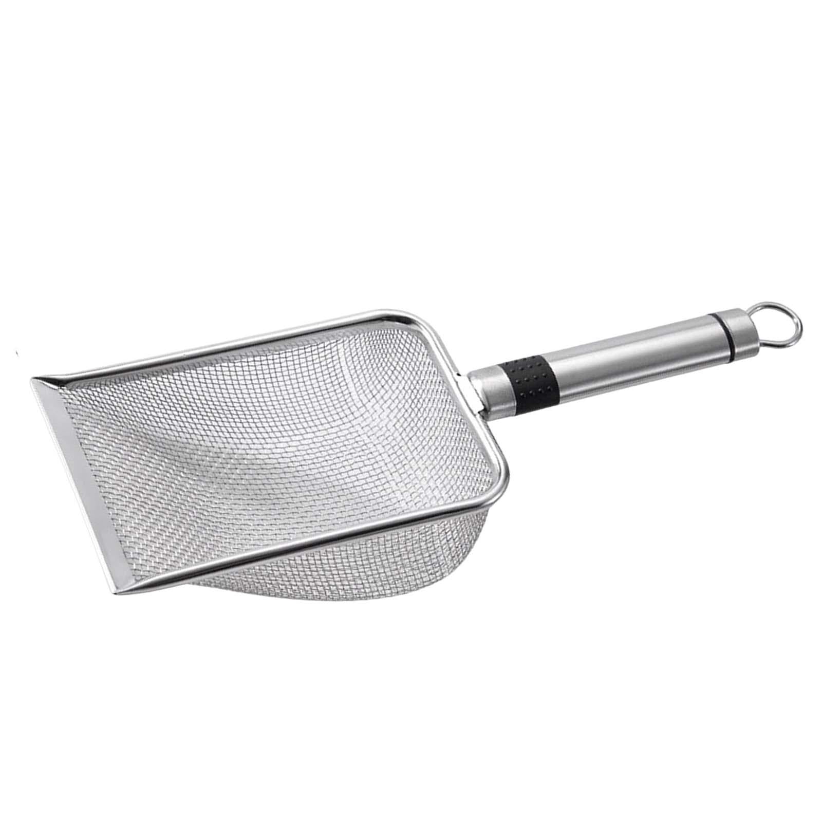 Cat Litter Pet Sifter Shovel Portable with Metal Handle Litter er 4.3mmx4.3mm