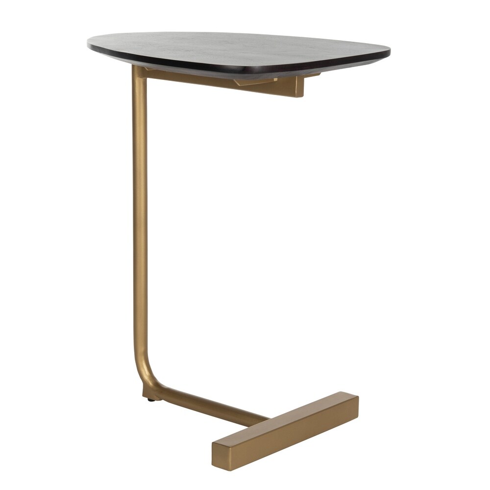 SAFAVIEH Kaiya C Table Black / Gold   19\