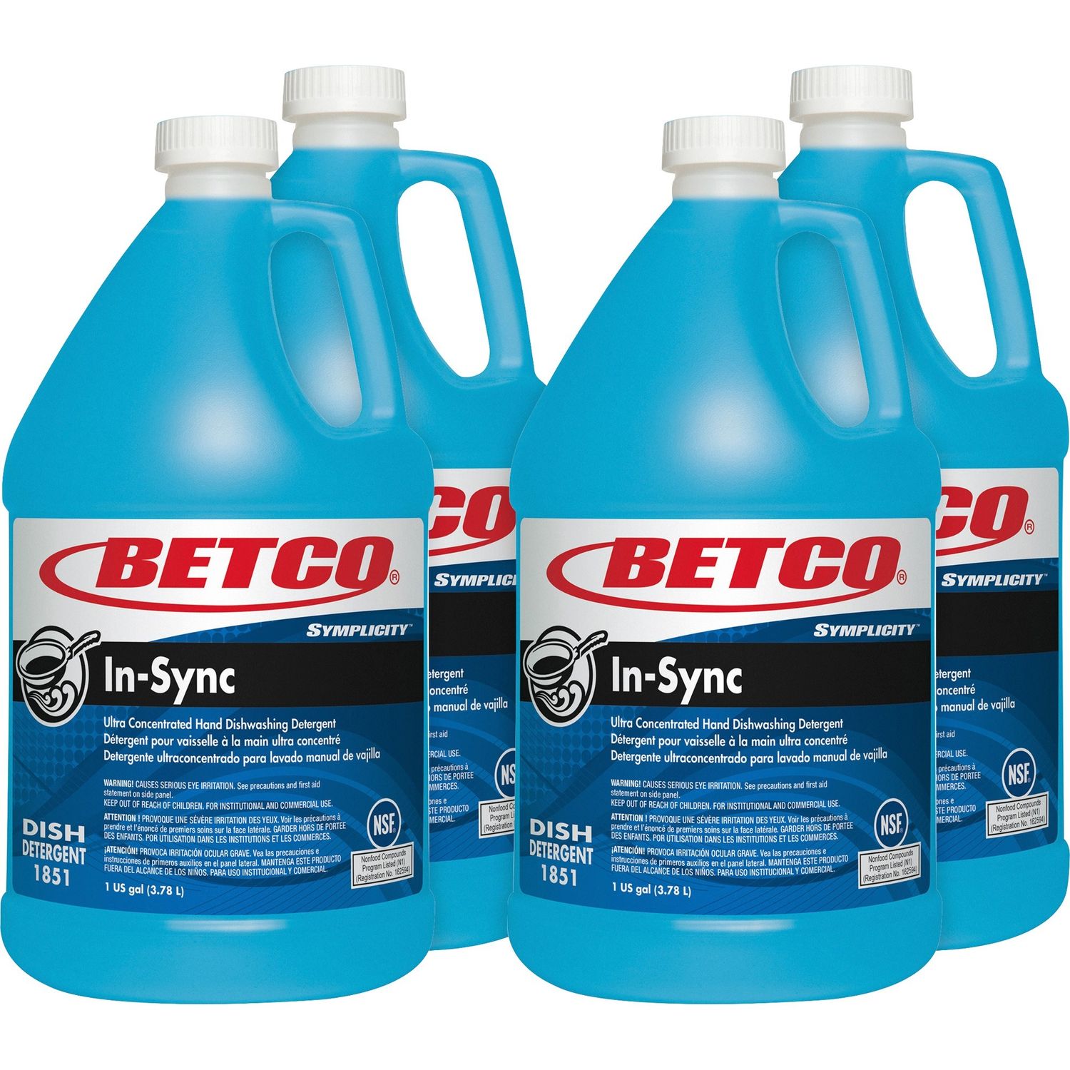 Simplicity In-Sync Dishwashing Liquid by Betco Corporation BET18510400CT