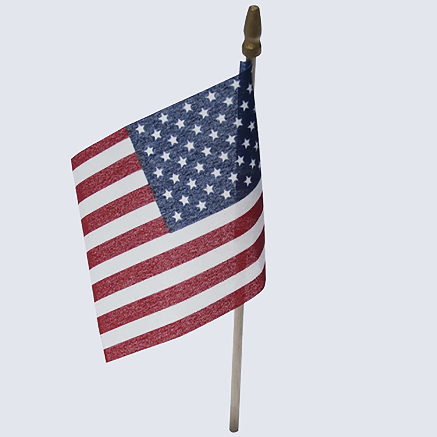 Valley Forge USA Stick Flag 4 in. H X 6 in. W