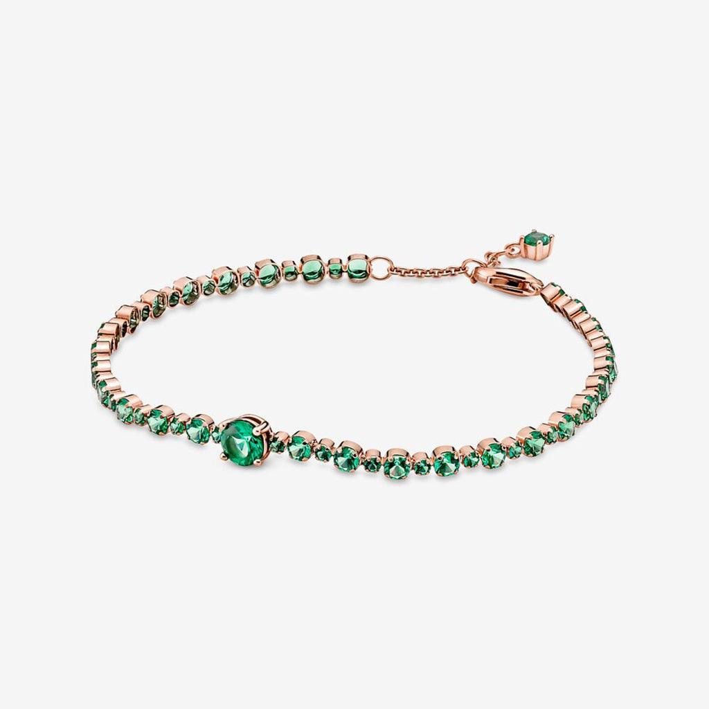 PANDORA  Sparkling Pav谷 Tennis Bracelet