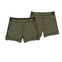 365 Trail Roll Up Short - Khaki