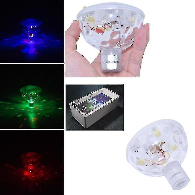 Led Disco Light Swimming Pool Waterproof Led Batter Power Multi Color Changing Water Drift Lamp Floa