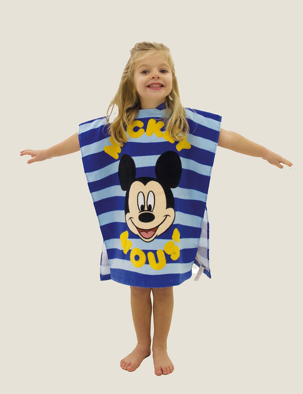 Pure Cotton Mickey Mouse™ Kids' Hooded Towel