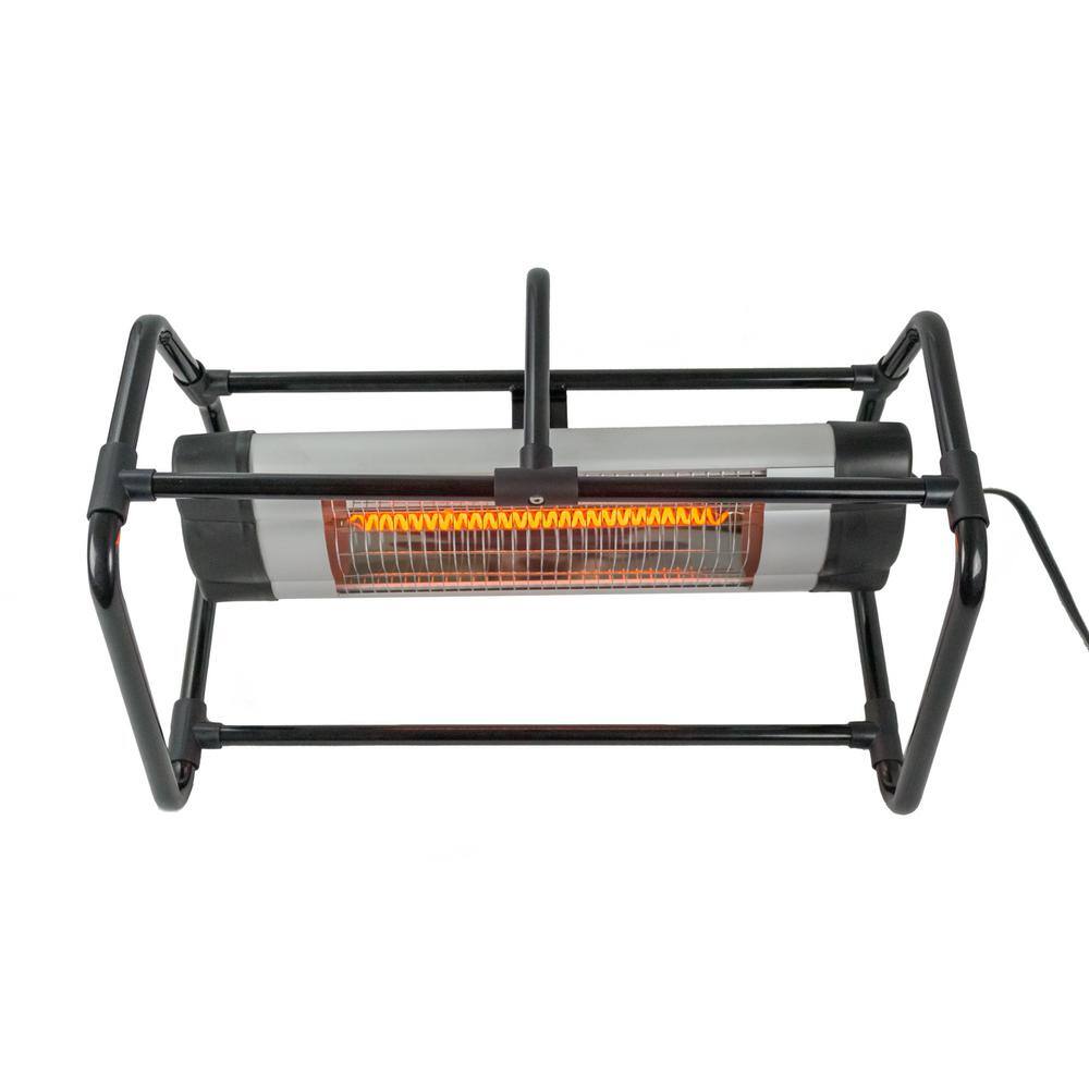 Hiland 1,500-Watt Infrared Ground Electric Patio Heater HIL-PHB-1500