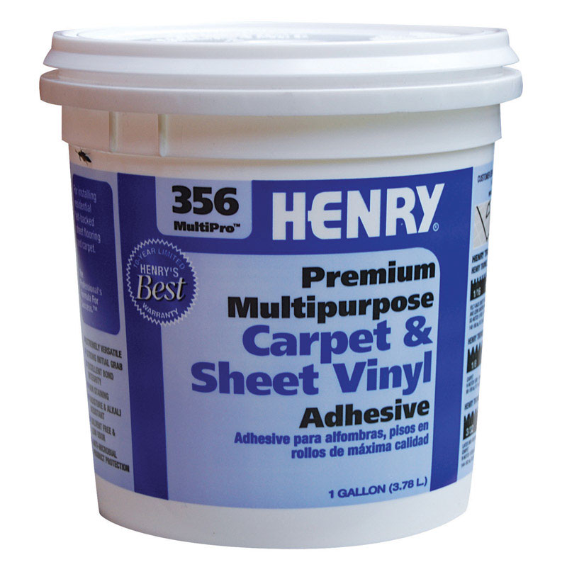 Henry 356 MultiPro Premium Multipurpose High Strength Paste Carpet \u0026 Sheet Vinyl Adhesive 1 gal