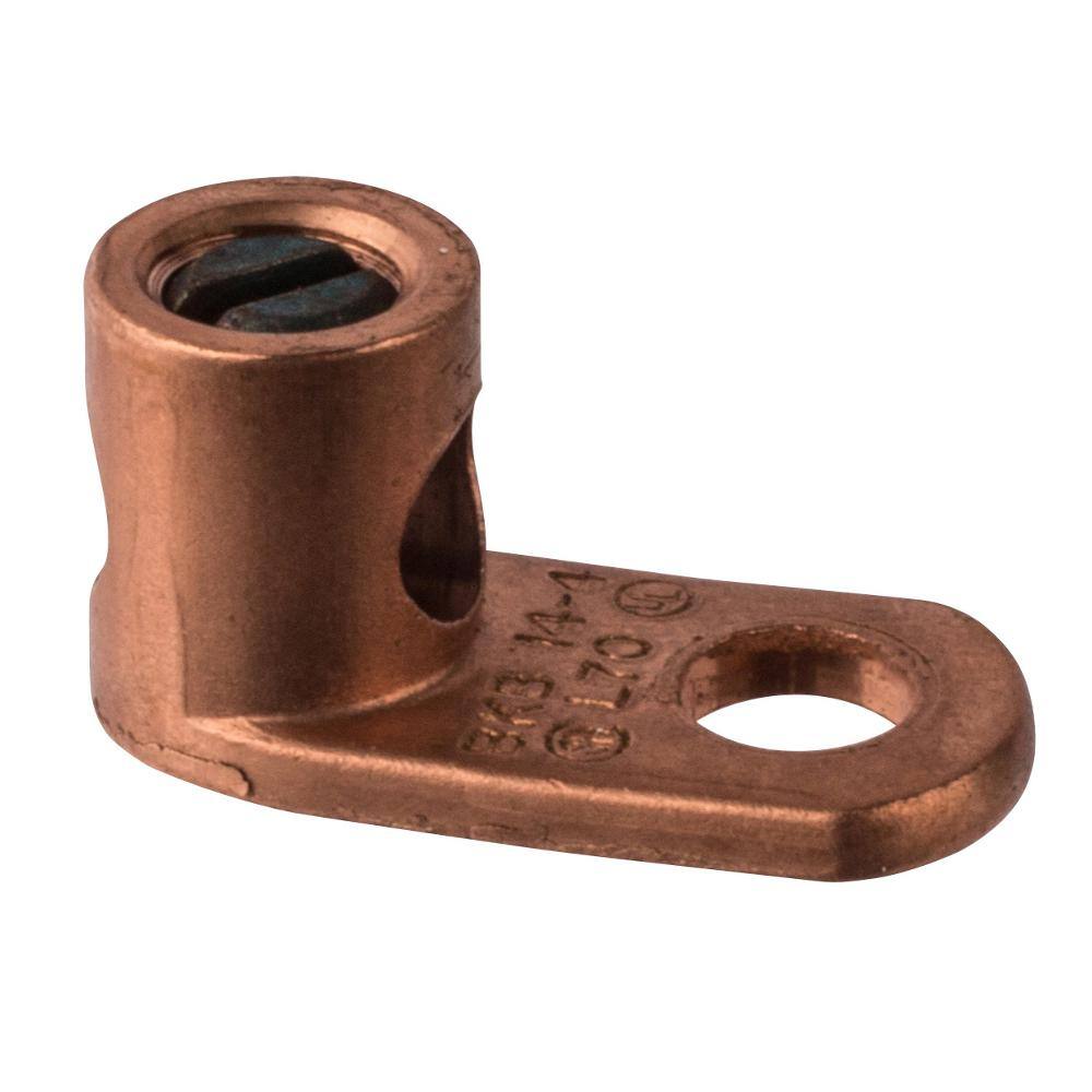 Commercial Electric Copper Mechanical Connector #4 Stranded to #14 Solid Wire (2-Pack) L70-B2-5