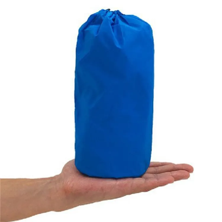 New products single person inflating waterproof sleeping pad for camping hiking