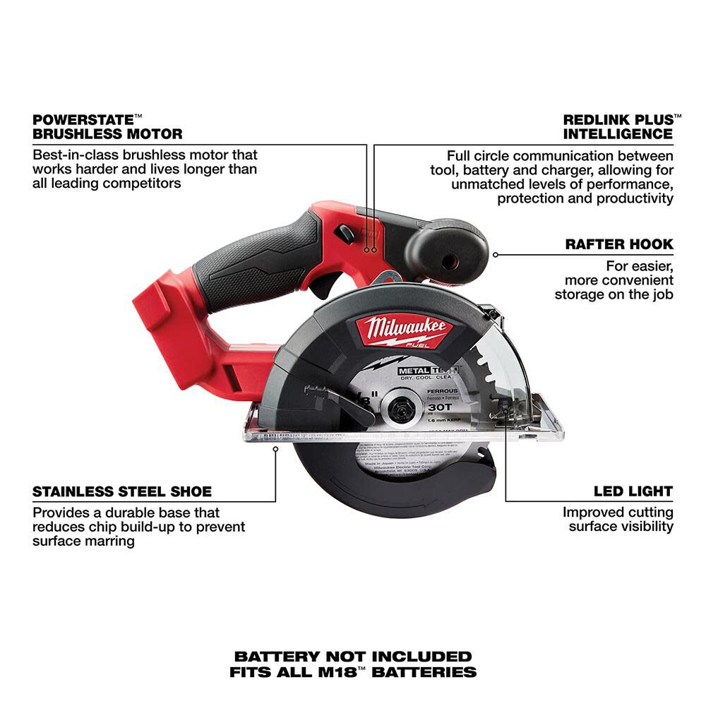 Milwaukee M18 FUEL Metal Circular Saw Kit 2782-22 from Milwaukee