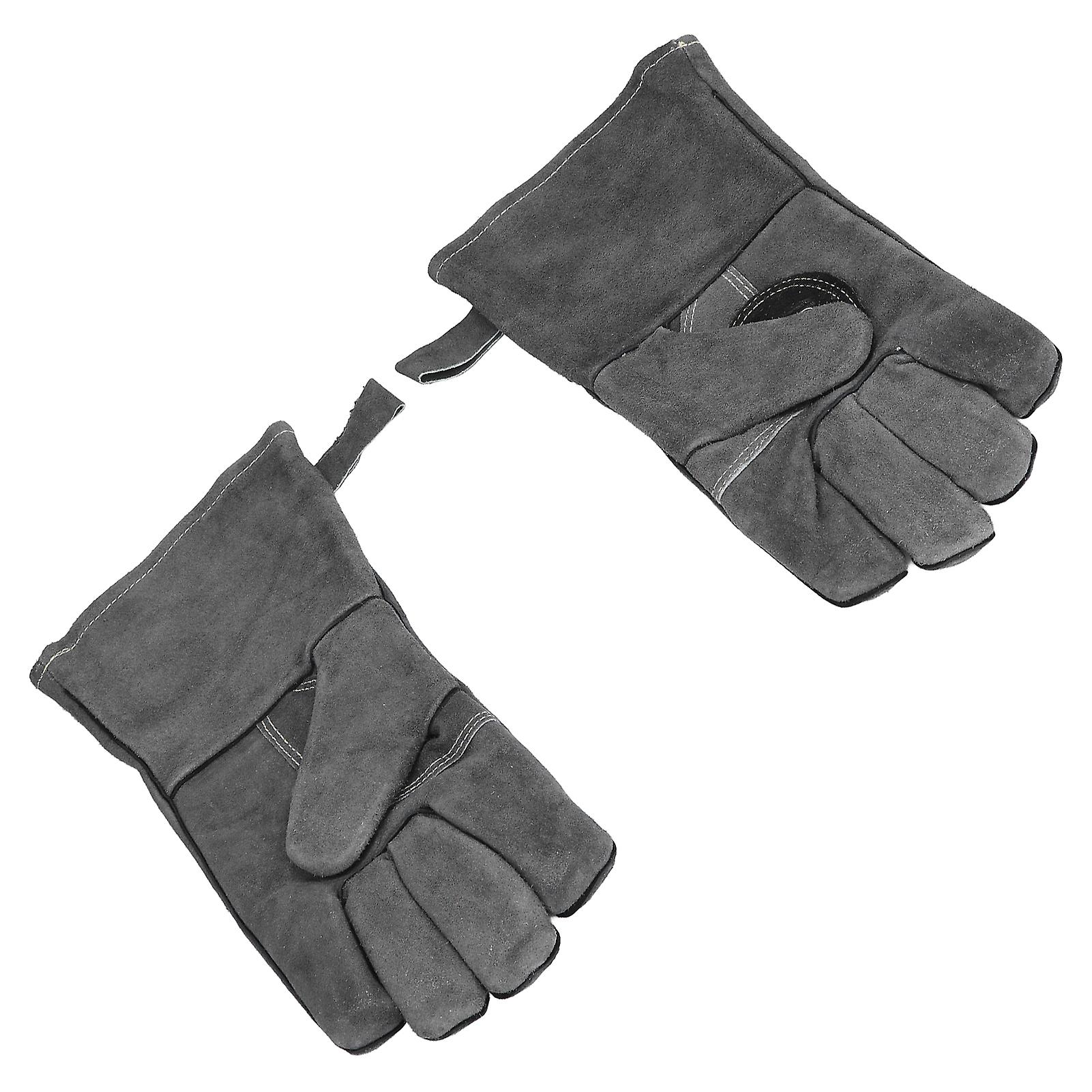 Bbq Grill Gloves 932f High Temperature Resistant Gloves For Microwave Oven Grilling Barbecue Welding