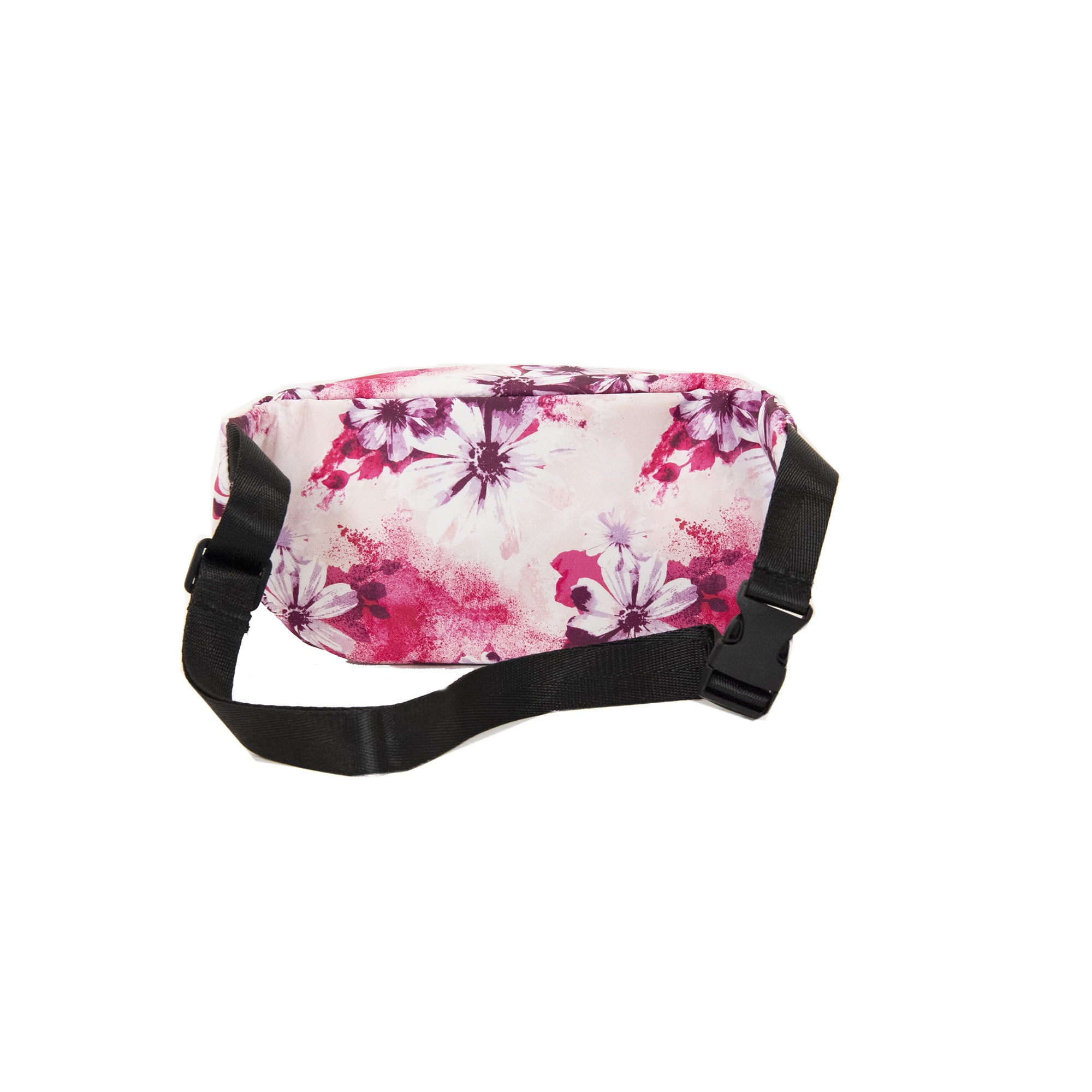 Justice Girls Pink Floral Print Fanny Pack