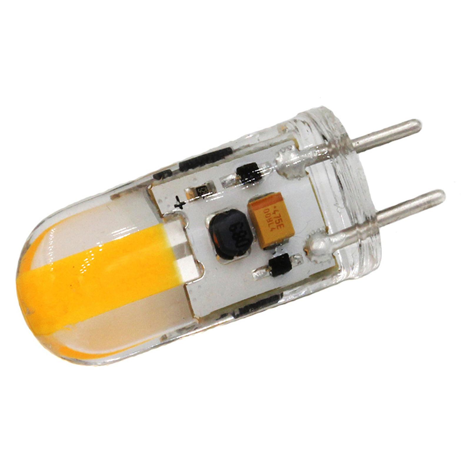 Gy6.35 Led Lamp Dc 12v Silicone Led Cob Light Bulb 3w Replace Halogen Lighting Warm White