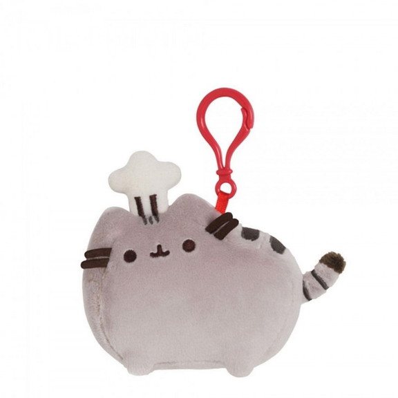 Enesco Pusheen The Cat 4.5 Plush Backpack Clip: P...