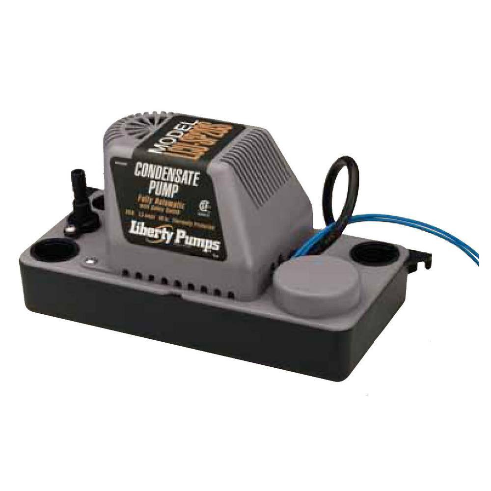 Liberty Pumps LCU-Series 115-Volt Shallow Pan Condensate Removal Pump with Safety Switch LCU-SP20S