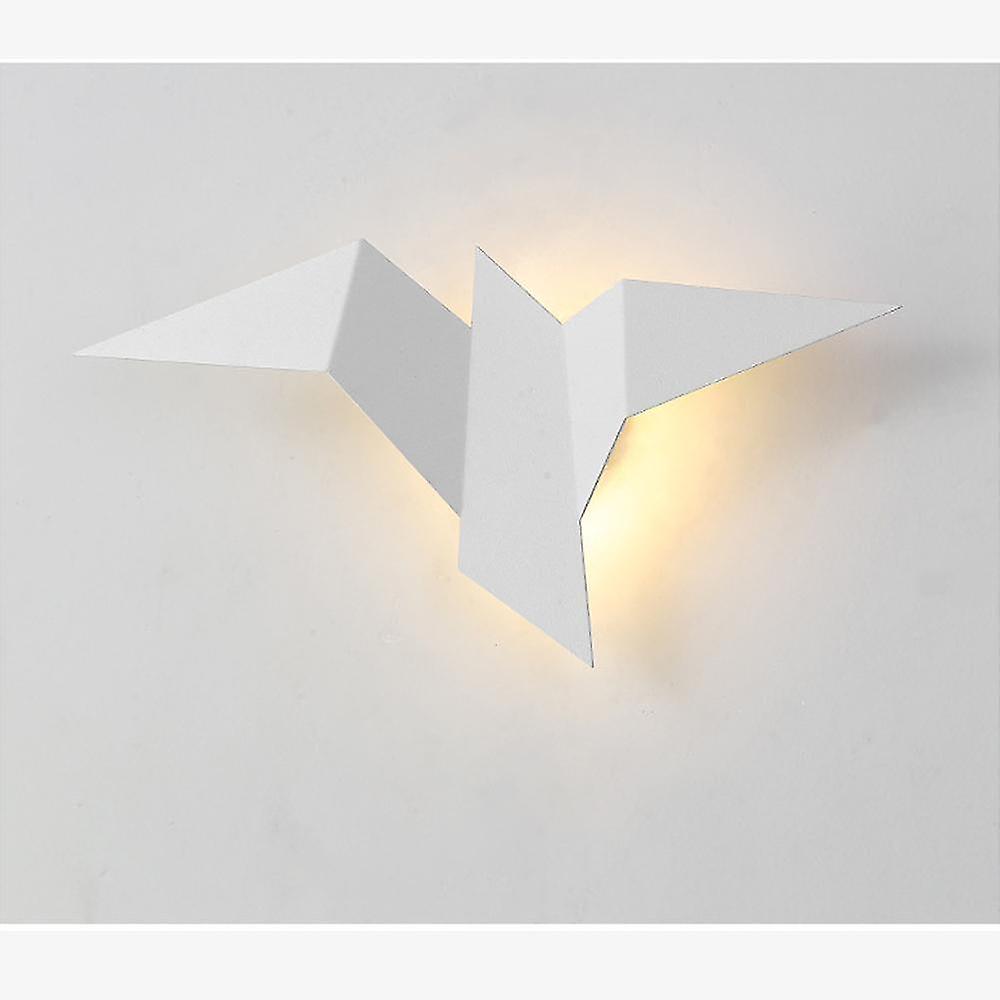 2w Bird Wall Lamp Creative Personality Simple Living Room Bedroom Wall Lamp (neutral Light)