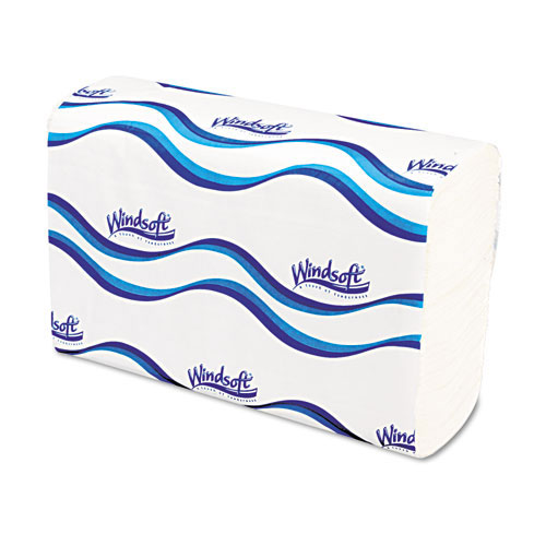 Windsoft Embossed C-Fold Paper Towels | 10 1