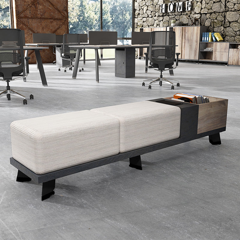 HALDIS Bench 180cm - Warm Oak & Black