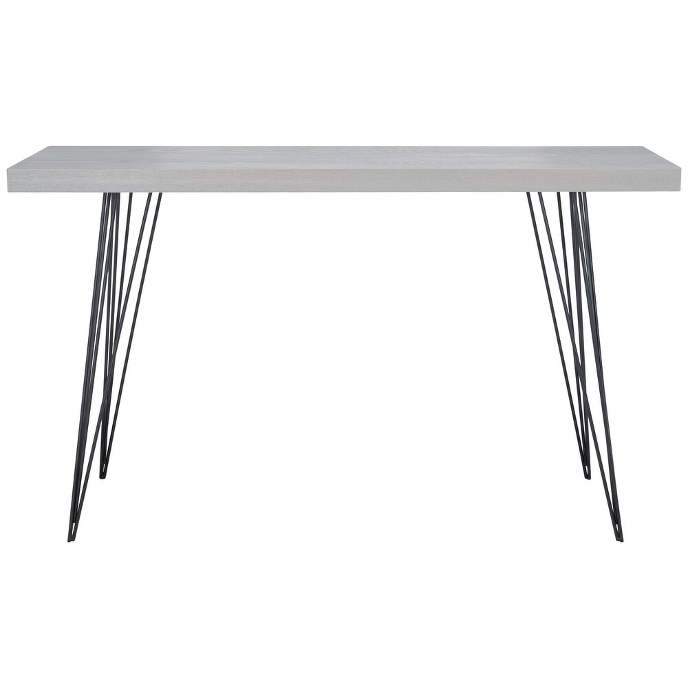 Safavieh Wolcott Grey/ Black Lacquer Console   55\