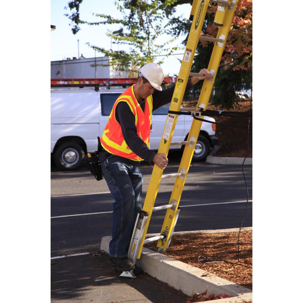 20 Ft. Type IAA Fiberglass Leveling Extension Ladder ;