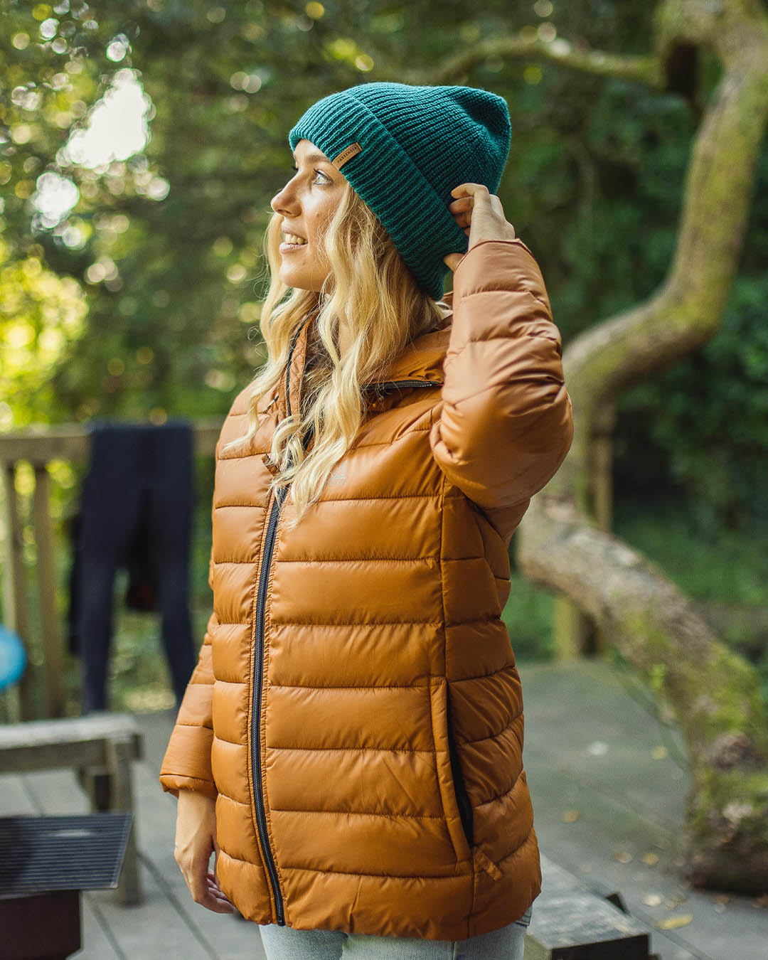 Compass Recycled Acrylic Beanie - Shaded Spruce