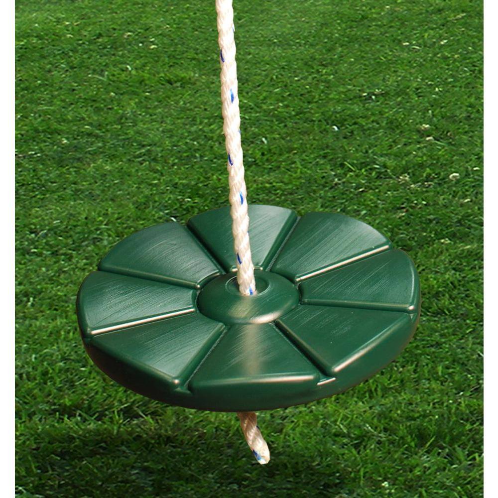 Gorilla Playsets Disc Swing in Green 04-0018-G