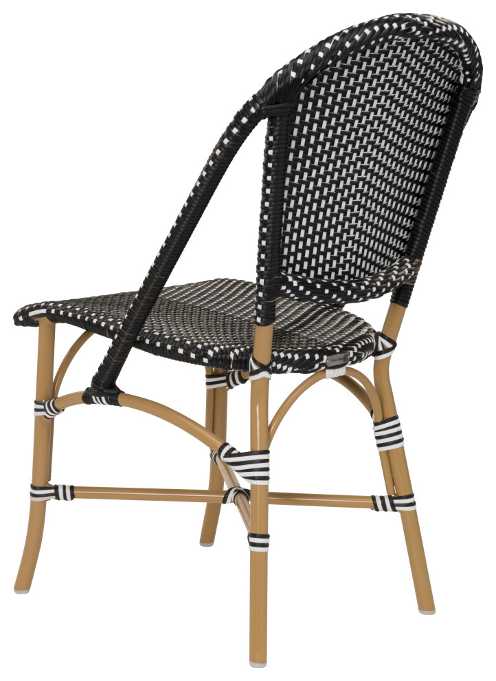 Sofie Outdoor Dining Side Chair  Almond Frame   Tropical   Outdoor Dining Chairs   by Sika Design  Houzz