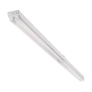 EnviroLite 8 ft. 56-Watt T8 LED Tube White Strip Light Fixture 5000K 7200 Lumens ST804T81850